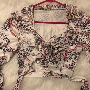 Buchona tie top